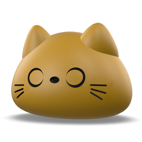Cat Plush 3D Model